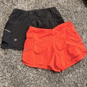 2 PAIRS ATHLETA Running shorts